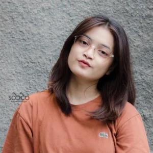 Frame Kacamata Hexagonal BALINI 03 Unisex