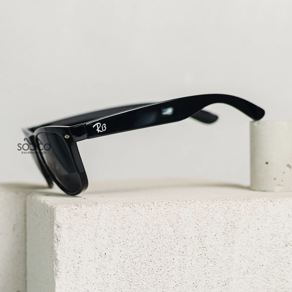 Kacamata Hitam Kotak ASRI 04 Unisex - Image 3