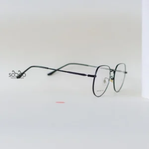 Frame Kacamata Bulat WIDATI 01 Unisex – Steel - Image 3