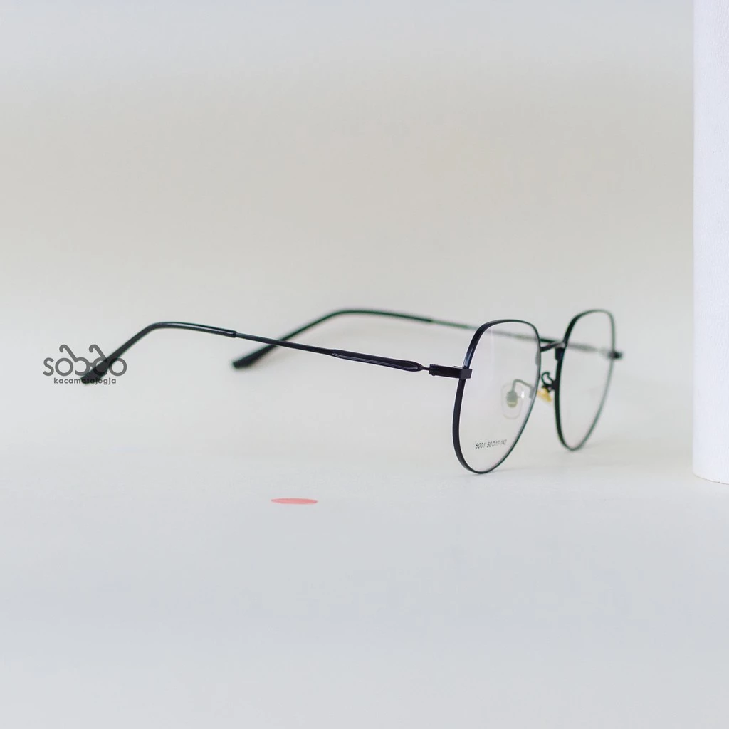 Frame Kacamata Bulat WIDATI 01 Unisex – Steel - Image 3