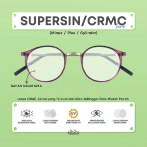 Lensa Supersyn CRMC Netral hingga Minus 5