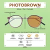 Lensa Photobrown Netral hingga Minus 6