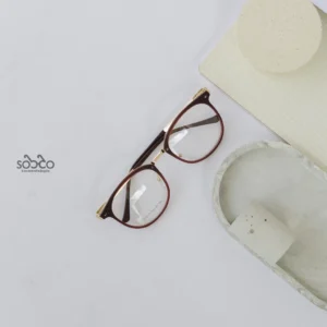 Frame Kacamata Kotak EMBAN 02 Unisex – Steel - Image 3