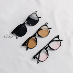 Kacamata Hitam Semi Kotak NARAYA 05 Unisex - Image 4