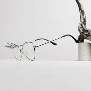 Frame Kacamata Cat-Eye EMBAN 04 – Metal Tangkai Pegas - Image 4