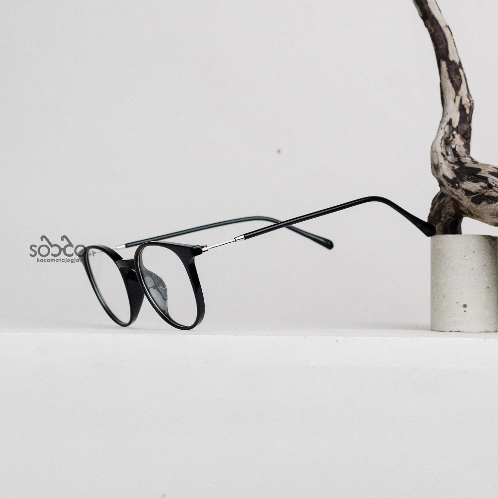 Frame Kacamata Semi Kotak YAKSA 03 Unisex - Image 5