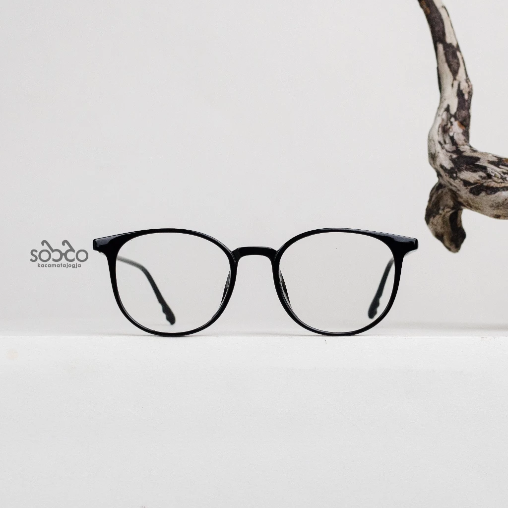 Frame Kacamata Semi Kotak YAKSA 03 Unisex - Image 3