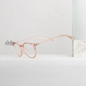 Frame Kacamata Semi Bulat KAMAL 04 – Plastik Solid - Image 3