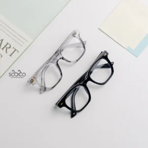 Frame Kacamata Kotak LINITA 05 Unisex – Atom Solid - Image 5