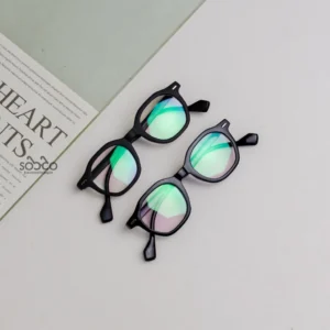 Frame Kacamata Kotak ESWARA 05 Unisex – Bingkai Tebal