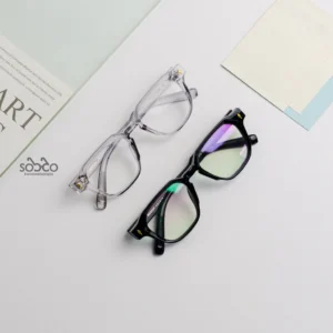 Frame Kacamata Kotak EKSHA 01 Unisex – Atom Solid - Image 5