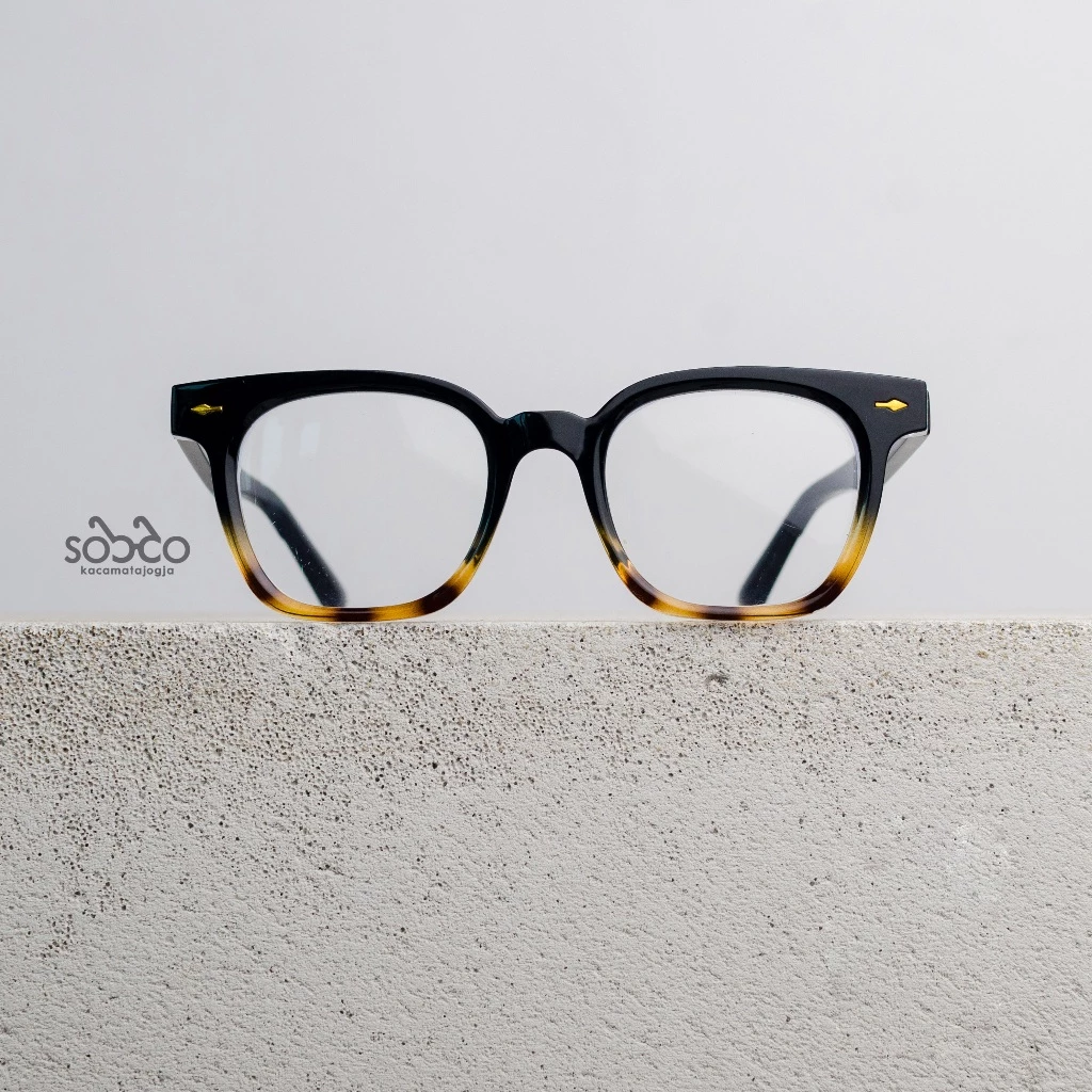 Frame Kacamata Kotak LINITA 05 Unisex – Atom Solid
