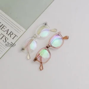 Frame Kacamata Kotak ESWARA 05 Unisex – Bingkai Tebal - Image 4