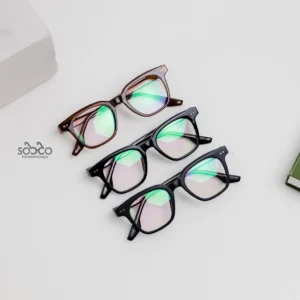 Frame Kacamata Kotak JANITRA 05 – Plastik Asetat - Image 3