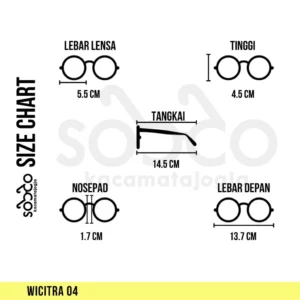 Kacamata Hitam Aviator WICITRA 04 Unisex - Image 7